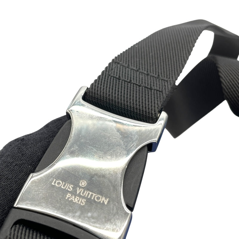 ルイ・ヴィトン LOUIS VUITTON バムバッグ・アウトドア M33455 ブルー タイガ ユニセックス ウエストバッグ
