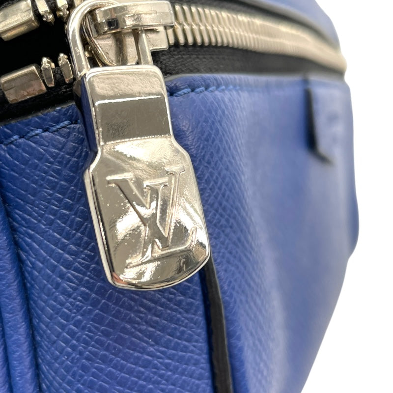 ルイ・ヴィトン LOUIS VUITTON バムバッグ・アウトドア M33455 ブルー タイガ ユニセックス ウエストバッグ