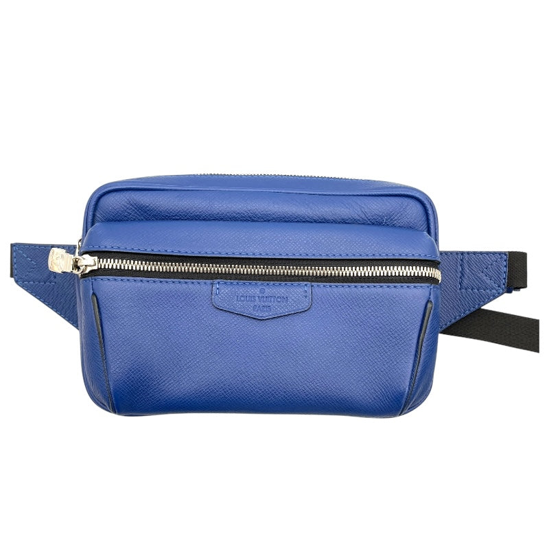 ルイ・ヴィトン LOUIS VUITTON バムバッグ・アウトドア M33455 ブルー タイガ ユニセックス ウエストバッグ