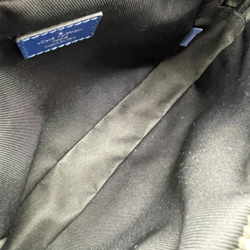 ルイ・ヴィトン LOUIS VUITTON バムバッグ・アウトドア M33455 ブルー タイガ ユニセックス ウエストバッグ