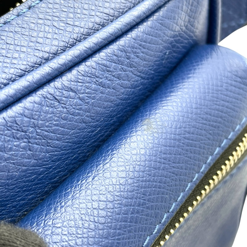 ルイ・ヴィトン LOUIS VUITTON バムバッグ・アウトドア M33455 ブルー タイガ ユニセックス ウエストバッグ