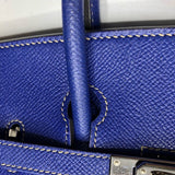 エルメス HERMES キャンディバーキン25 □P刻 ブルーエレクトリック・ミコノス エプソン レディース ハンドバッグ
