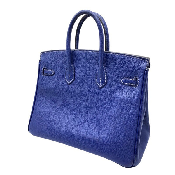 エルメス HERMES キャンディバーキン25 □P刻 ブルーエレクトリック・ミコノス エプソン レディース ハンドバッグ