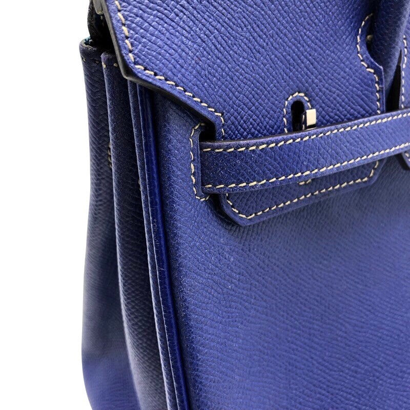 エルメス HERMES キャンディバーキン25 □P刻 ブルーエレクトリック・ミコノス エプソン レディース ハンドバッグ