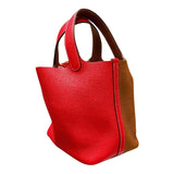 エルメス HERMES ピコタンロックPM カザック 本体のみ Y刻 ルージュクー/ゴールド　ゴールド金具 トリヨン レディース ハンドバッグ
