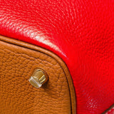 エルメス HERMES ピコタンロックPM カザック 本体のみ Y刻 ルージュクー/ゴールド　ゴールド金具 トリヨン レディース ハンドバッグ