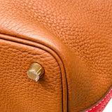 エルメス HERMES ピコタンロックPM カザック 本体のみ Y刻 ルージュクー/ゴールド　ゴールド金具 トリヨン レディース ハンドバッグ