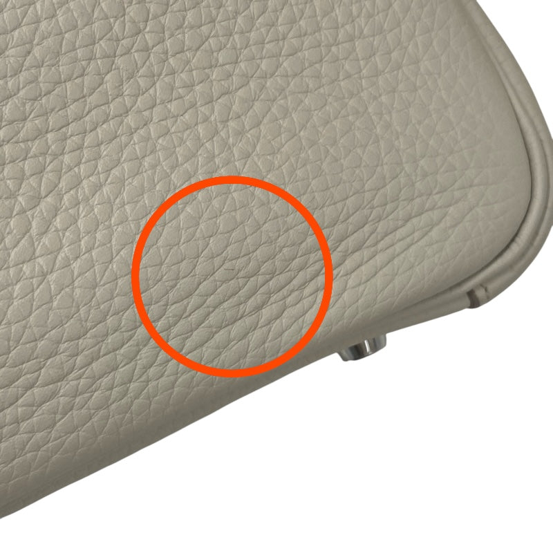 エルメス HERMES リンディ26 D刻 べトン シルバー金具 トリヨンクレマンス レディース ショルダーバッグ