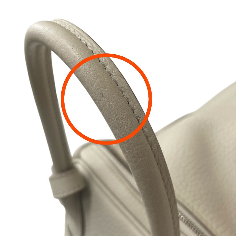 エルメス HERMES リンディ26 D刻 べトン シルバー金具 トリヨンクレマンス レディース ショルダーバッグ