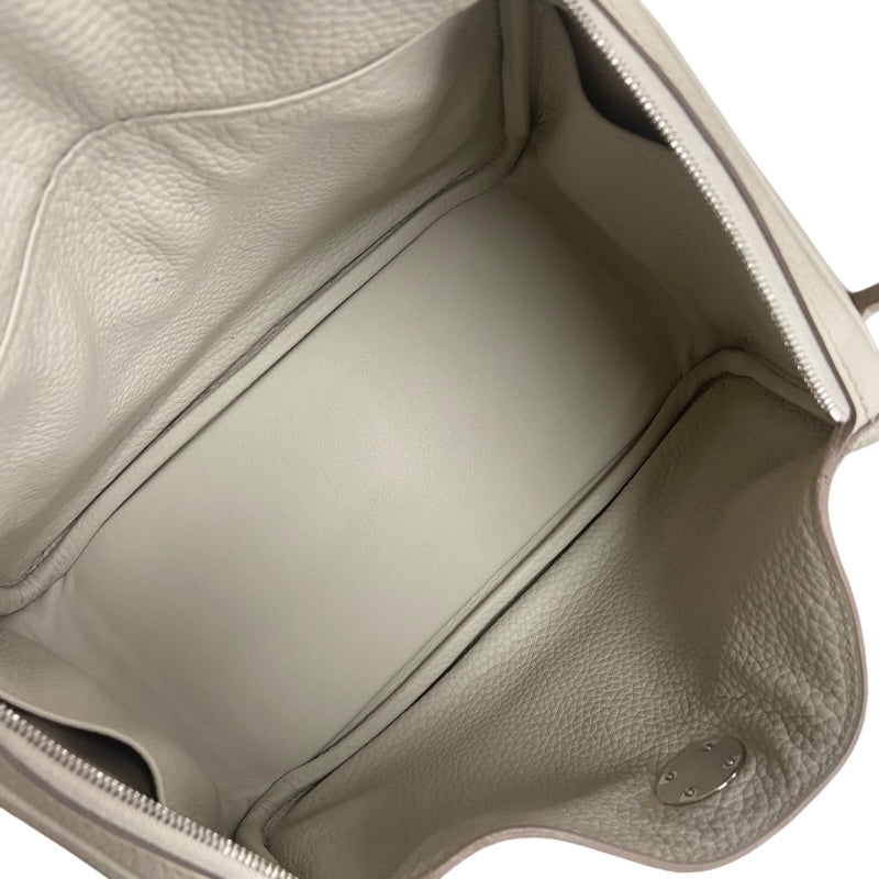 エルメス HERMES リンディ26 D刻 べトン シルバー金具 トリヨンクレマンス レディース ショルダーバッグ