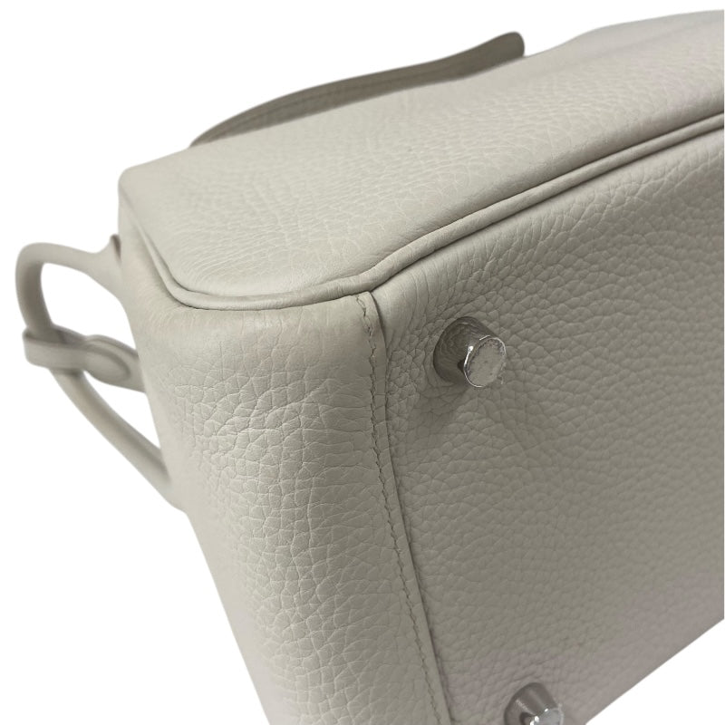 エルメス HERMES リンディ26 D刻 べトン シルバー金具 トリヨンクレマンス レディース ショルダーバッグ