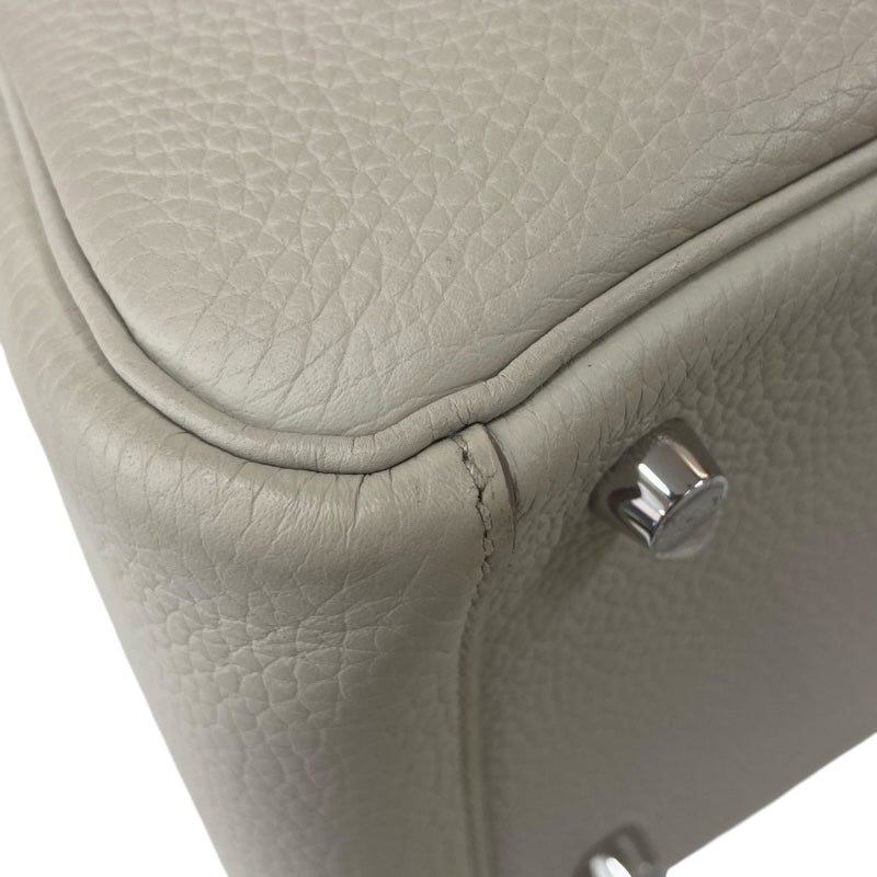 エルメス HERMES リンディ26 D刻 べトン シルバー金具 トリヨンクレマンス レディース ショルダーバッグ