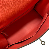 エルメス HERMES ケリー28 内縫い U刻 ローズアザレ シルバー金具 トリヨン レディース ハンドバッグ