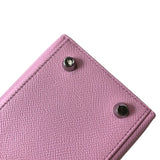 エルメス HERMES ケリー25 外縫い U刻印 モーヴシルベストル シルバー金具 エプソン レディース ショルダーバッグ