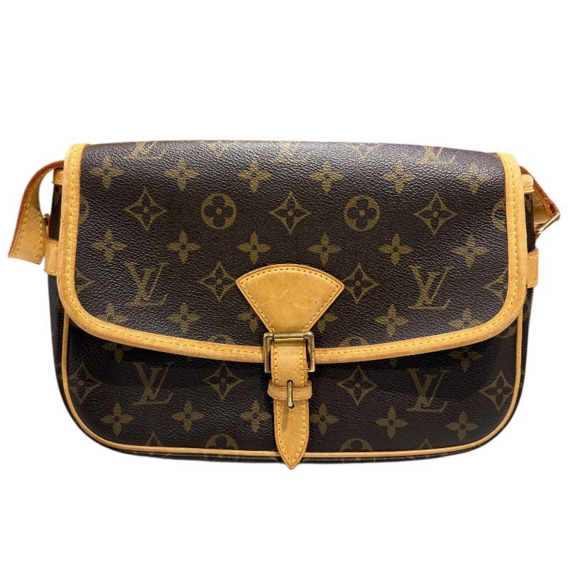 ルイ・ヴィトン LOUIS VUITTON ソローニュ M42250 ブラウン PVC モノグラム レディース ショルダーバッグ