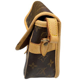 ルイ・ヴィトン LOUIS VUITTON ソローニュ M42250 ブラウン PVC モノグラム レディース ショルダーバッグ