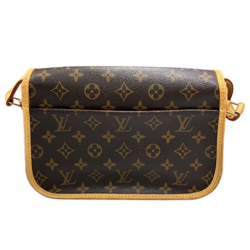 ルイ・ヴィトン LOUIS VUITTON ソローニュ M42250 ブラウン PVC モノグラム レディース ショルダーバッグ