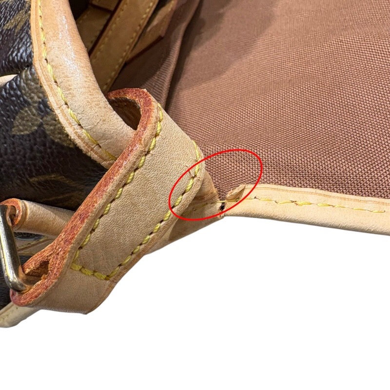 ルイ・ヴィトン LOUIS VUITTON ソローニュ M42250 ブラウン PVC モノグラム レディース ショルダーバッグ