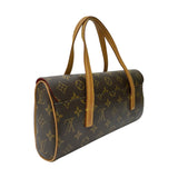 ルイ・ヴィトン LOUIS VUITTON ソナチネ M51902 ブラウン モノグラム・キャンバス/レザー  レディース ハンドバッグ