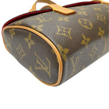 ルイ・ヴィトン LOUIS VUITTON ソナチネ M51902 ブラウン モノグラム・キャンバス/レザー  レディース ハンドバッグ