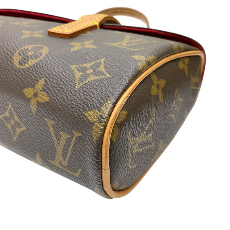 ルイ・ヴィトン LOUIS VUITTON ソナチネ M51902 ブラウン モノグラム・キャンバス/レザー  レディース ハンドバッグ