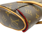 ルイ・ヴィトン LOUIS VUITTON ソナチネ M51902 ブラウン モノグラム・キャンバス/レザー  レディース ハンドバッグ