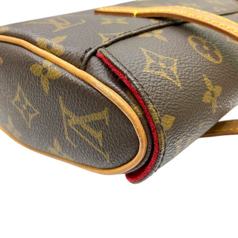 ルイ・ヴィトン LOUIS VUITTON ソナチネ M51902 ブラウン モノグラム・キャンバス/レザー  レディース ハンドバッグ