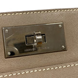 エルメス HERMES ツールボックス26 □N刻 エトゥープ シルバー金具 スイフト レディース ハンドバッグ