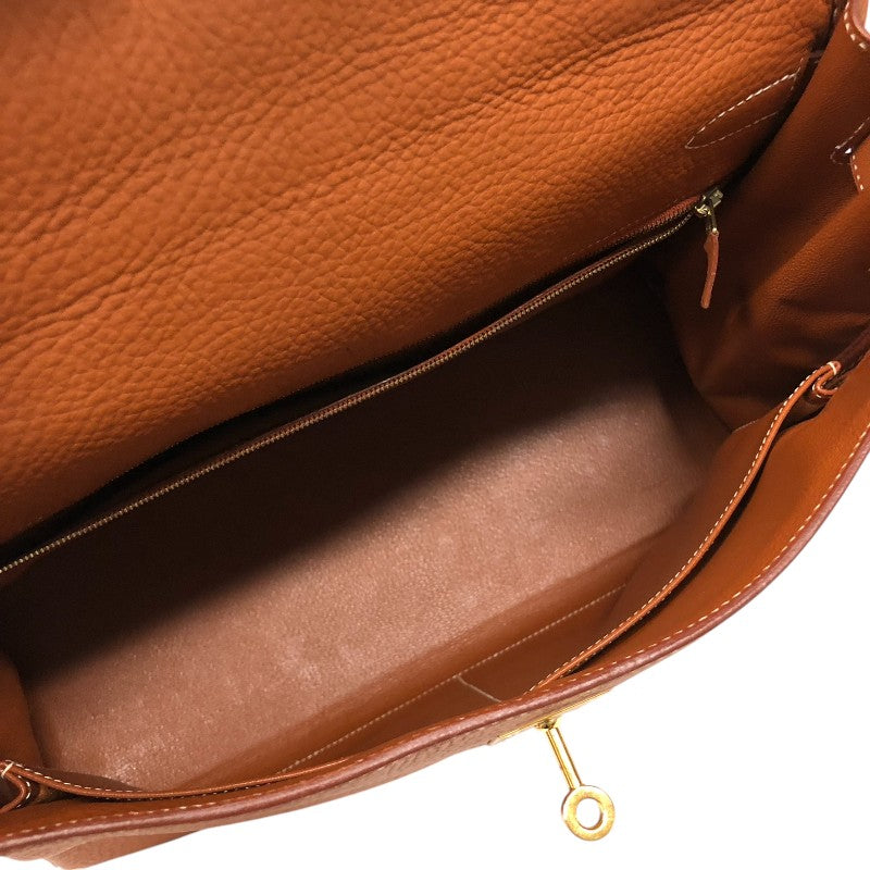 エルメス HERMES ケリー35 内縫い □C刻 フォーブ ゴールド金具 フィヨルド レディース ハンドバッグ