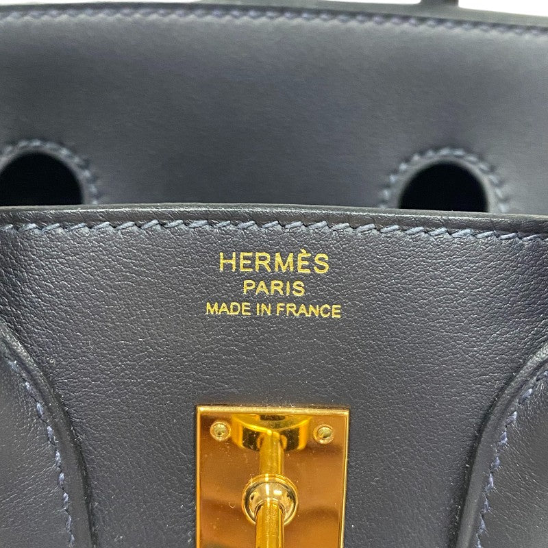 エルメス HERMES バーキン25 B刻 キャバン ピンクゴールド金具 スイフト レディース ハンドバッグ