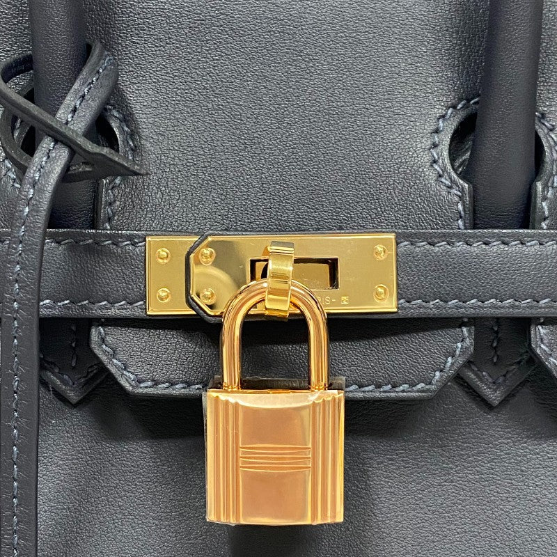 エルメス HERMES バーキン25 B刻 キャバン ピンクゴールド金具 スイフト レディース ハンドバッグ