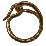 エルメス HERMES ジャンボスカーフリング ゴールド　 メタル/GD レディース その他小物