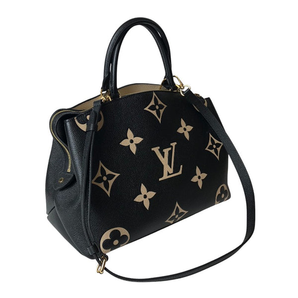 ルイ・ヴィトン LOUIS VUITTON グラン・パレMM M45842 バイカラー モノグラム・アンプラント レザー レディース ハンドバッグ