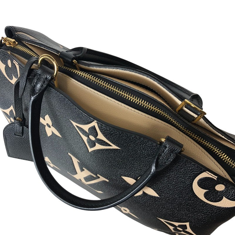 ルイ・ヴィトン LOUIS VUITTON グラン・パレMM M45842 バイカラー モノグラム・アンプラント レザー レディース ハンドバッグ