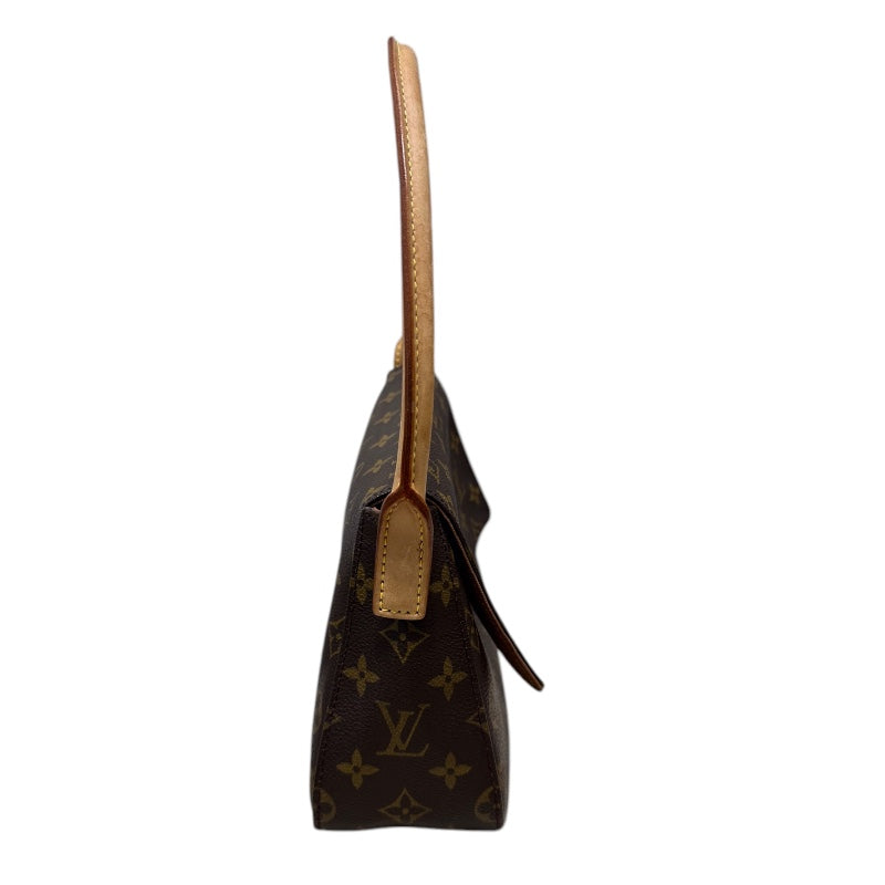 ルイ・ヴィトン LOUIS VUITTON ミニ・ルーピング M51147 モノグラム PVC/レザー レディース ハンドバッグ