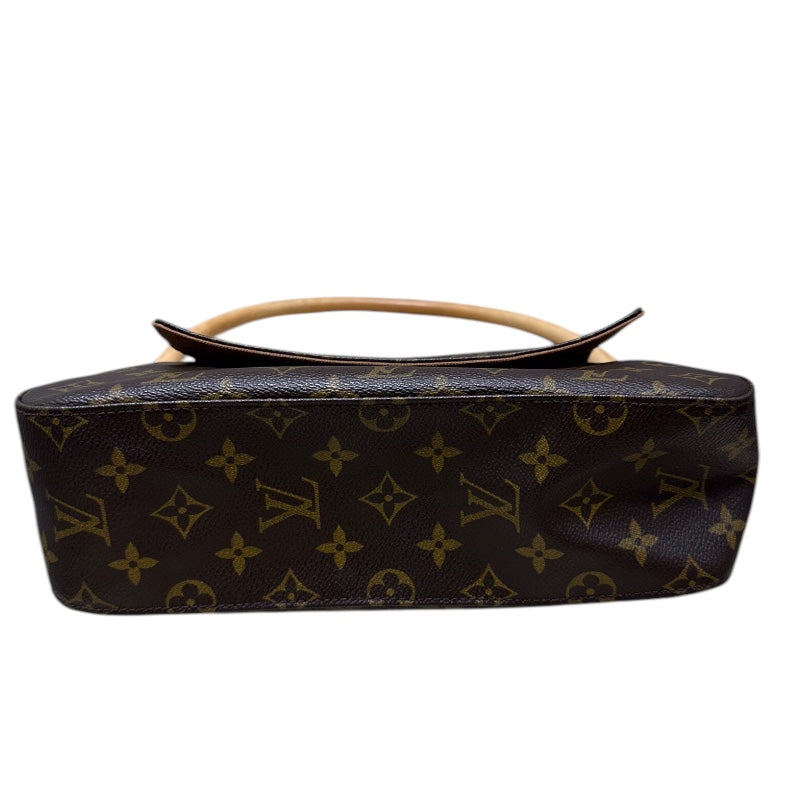 ルイ・ヴィトン LOUIS VUITTON ミニ・ルーピング M51147 モノグラム PVC/レザー レディース ハンドバッグ