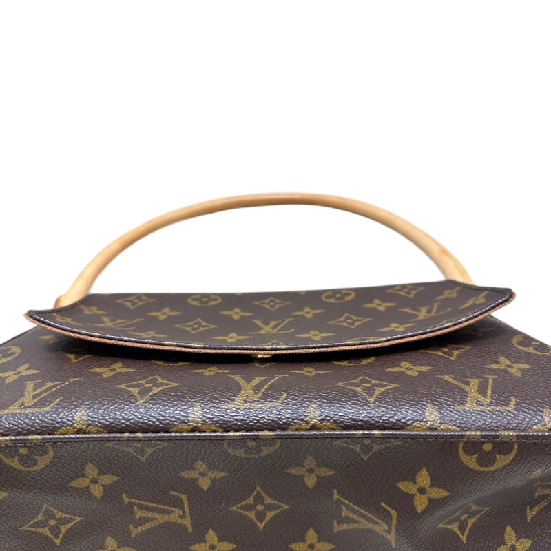 ルイ・ヴィトン LOUIS VUITTON ミニ・ルーピング M51147 モノグラム PVC/レザー レディース ハンドバッグ