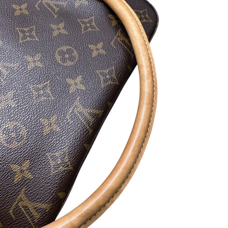ルイ・ヴィトン LOUIS VUITTON ミニ・ルーピング M51147 モノグラム PVC/レザー レディース ハンドバッグ