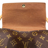 ルイ・ヴィトン LOUIS VUITTON ミニ・ルーピング M51147 モノグラム PVC/レザー レディース ハンドバッグ