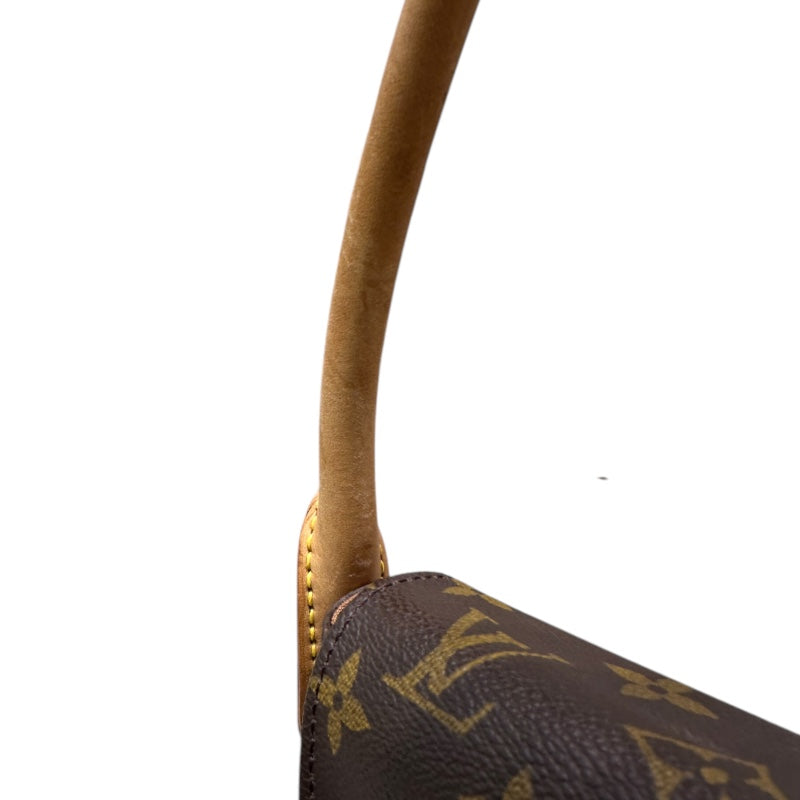 ルイ・ヴィトン LOUIS VUITTON ミニ・ルーピング M51147 モノグラム PVC/レザー レディース ハンドバッグ