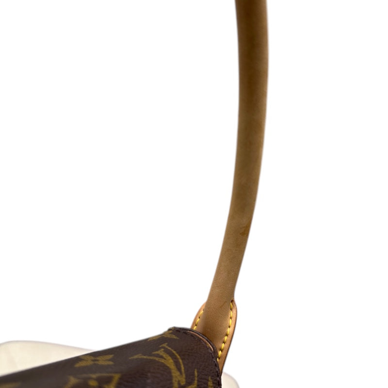 ルイ・ヴィトン LOUIS VUITTON ミニ・ルーピング M51147 モノグラム PVC/レザー レディース ハンドバッグ