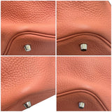 エルメス HERMES ピコタンロックMM □Q刻 ローズティー トリヨン レディース ハンドバッグ
