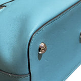 エルメス HERMES ボリードスクレ T刻印 ブルーサンシエール スイフト レディース ハンドバッグ