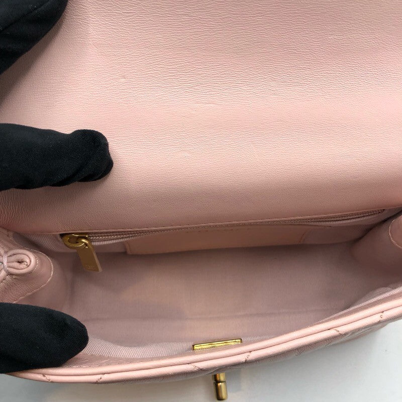 シャネル CHANEL マトラッセスモールフラップバッグ AS4012 ピンク×GD金具 ラムスキン レディース ショルダーバッグ
