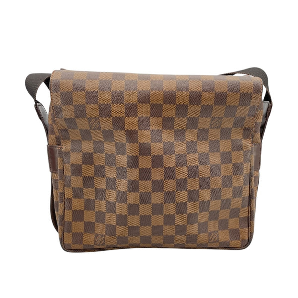 ルイ・ヴィトン LOUIS VUITTON ナヴィグリオ N45255 ブラウン ダミエ・キャンバス レディース ショルダーバッグ