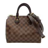 ルイ・ヴィトン LOUIS VUITTON スピーディ・バンドリエール25 N40575 ブラウン ダミエ・エベヌ レディース ショルダーバッグ
