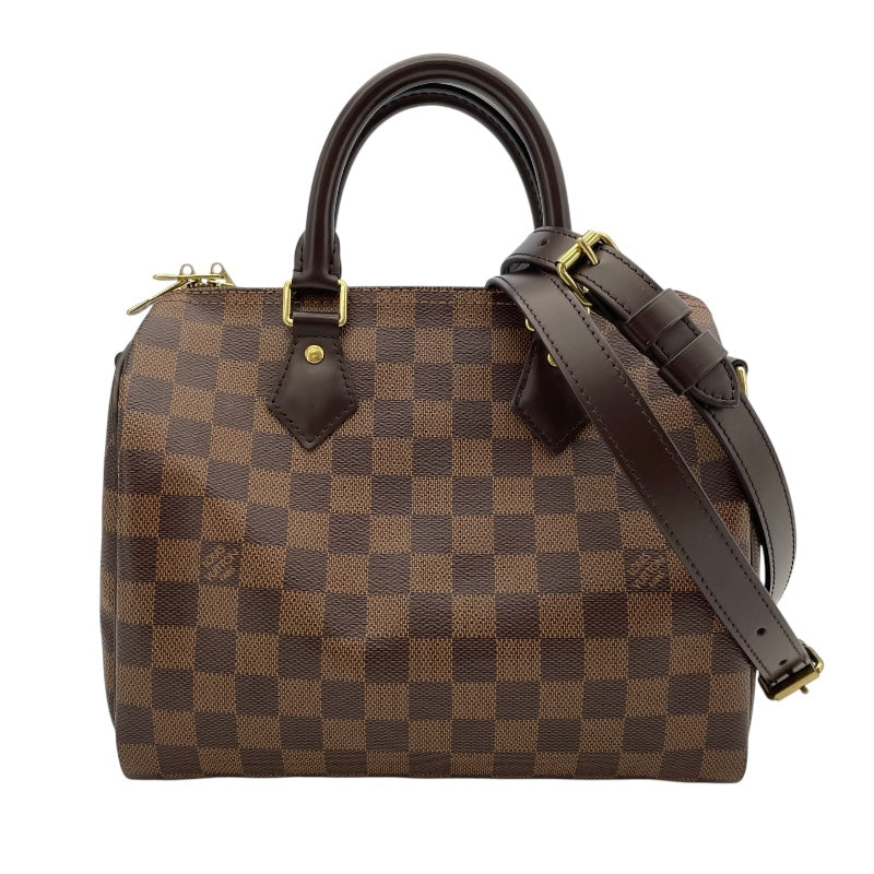 ルイ・ヴィトン LOUIS VUITTON スピーディ・バンドリエール25 N40575 ブラウン ダミエ・エベヌ レディース ショルダーバッグ