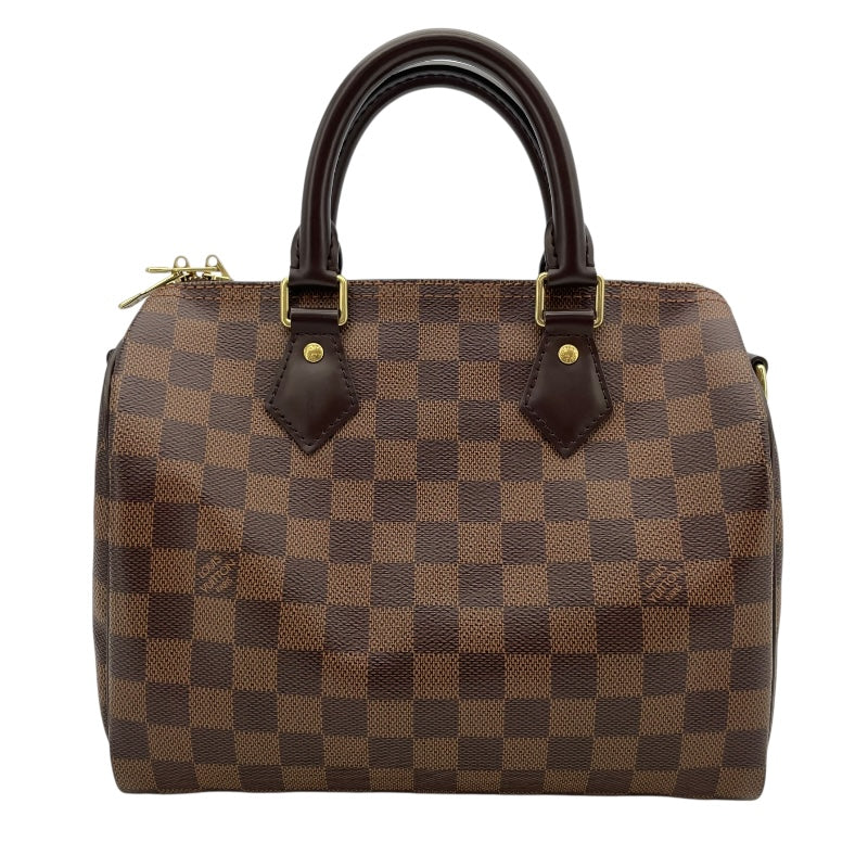 ルイ・ヴィトン LOUIS VUITTON スピーディ・バンドリエール25 N40575 ブラウン ダミエ・エベヌ レディース ショルダーバッグ