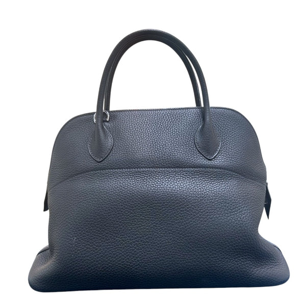 エルメス HERMES ボリード31 □J刻印 ブラック シルバー金具 トリヨンクレマンス レディース ハンドバッグ