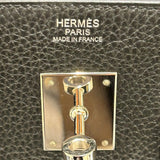 エルメス HERMES バーキン30 A刻 ブラック/SV金具 トリヨン レディース ハンドバッグ